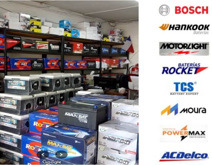 bateria para en Santiago
